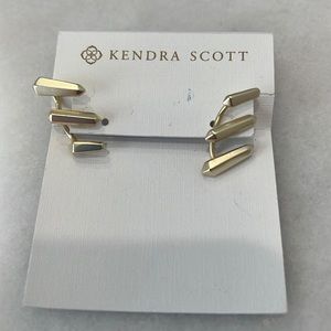 Gold stud earrings Kendra Scott